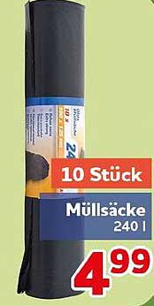 Müllsäcke 240 l 10 Stück