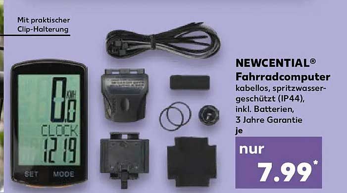NEWCENTIAL® Fahrradcomputer