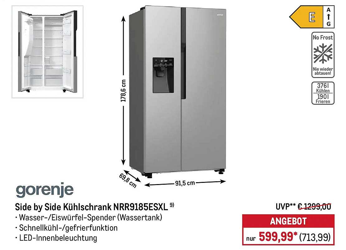 Gnstige Side By Side Khlschrnke