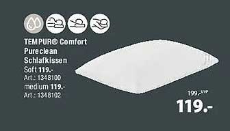 TEMPUR® Comfort PureClean Schlafkissen