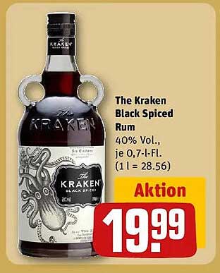 The Kraken Black Spiced Rum