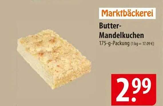 Butter-Mandelkuchen