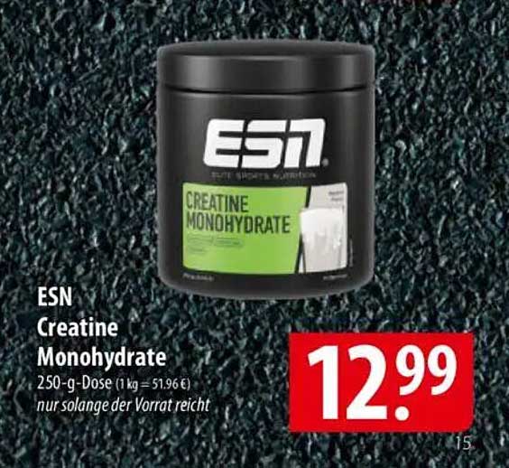 ESN Creatine Monohydrate 250-g-Dose