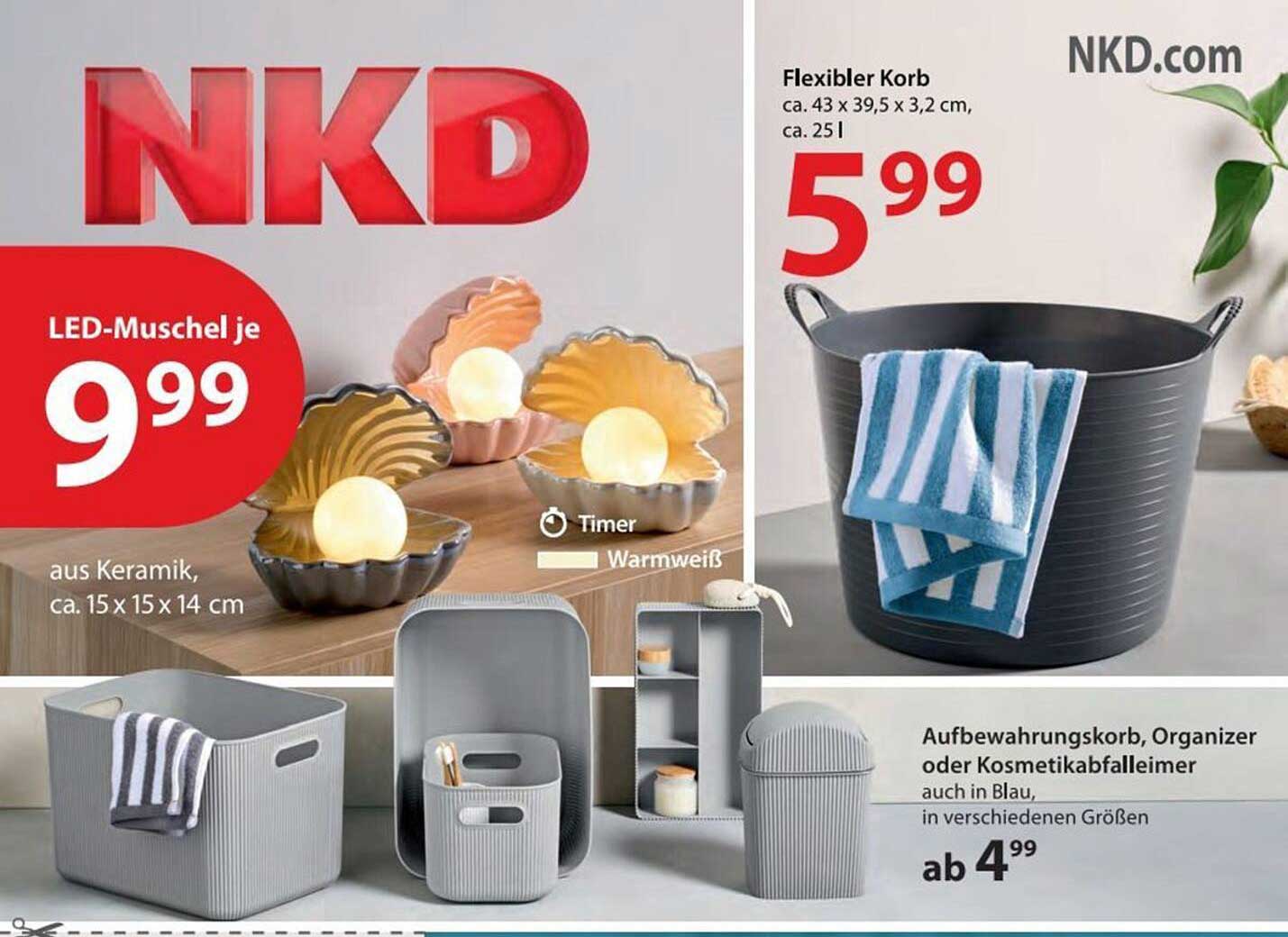 Flexibler Korb