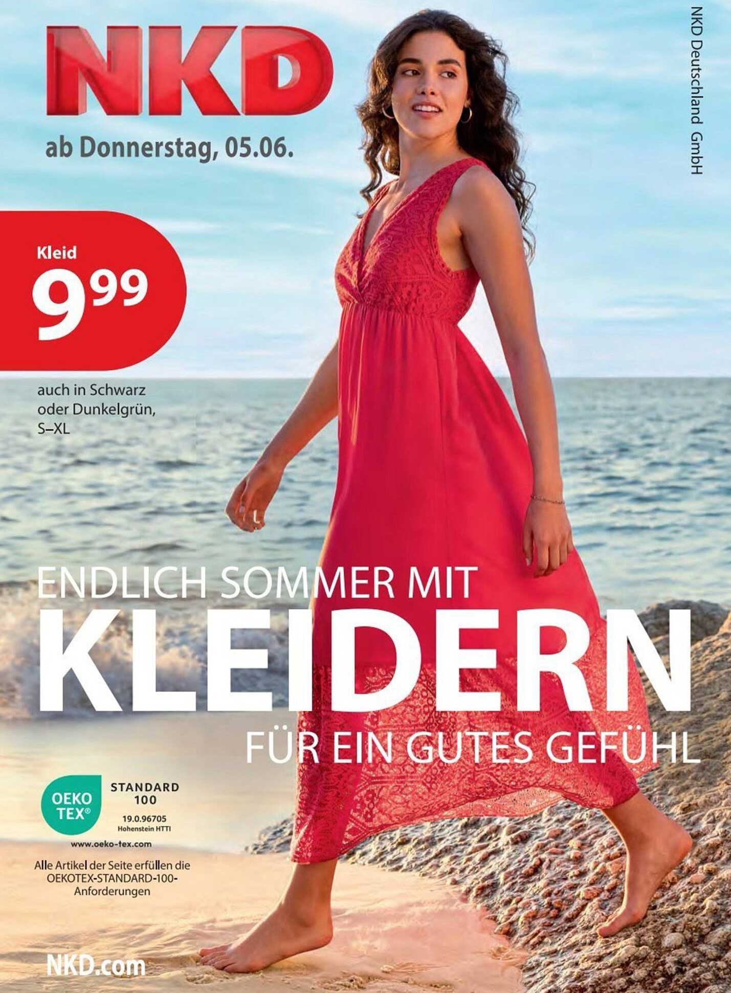 Kleid in Rot für 9,99 Euro – Prachtvoller Sommerlook!