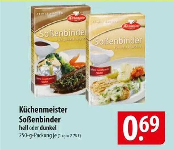 Küchenmeister Soßenbinder hell oder dunkel
