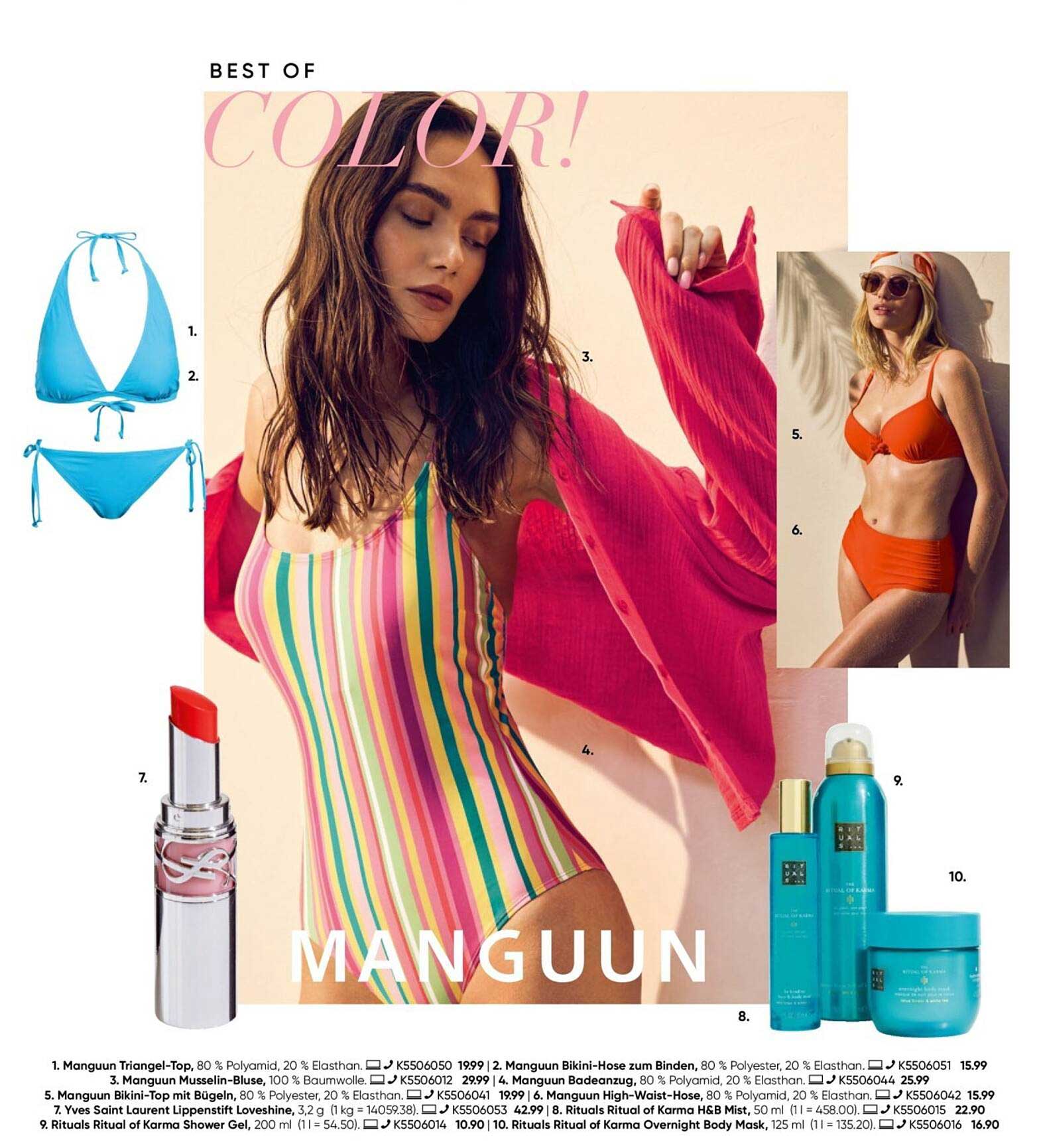 Manguun Triangel-Top und Bikini-Hose - Topangebot für den Sommer!
