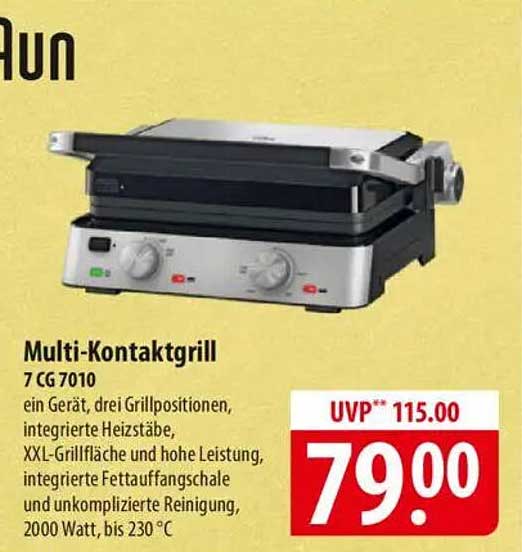 Multi-Kontaktgrill 7 CG 7010