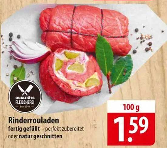 Rinderrouladen - fertig gefüllt