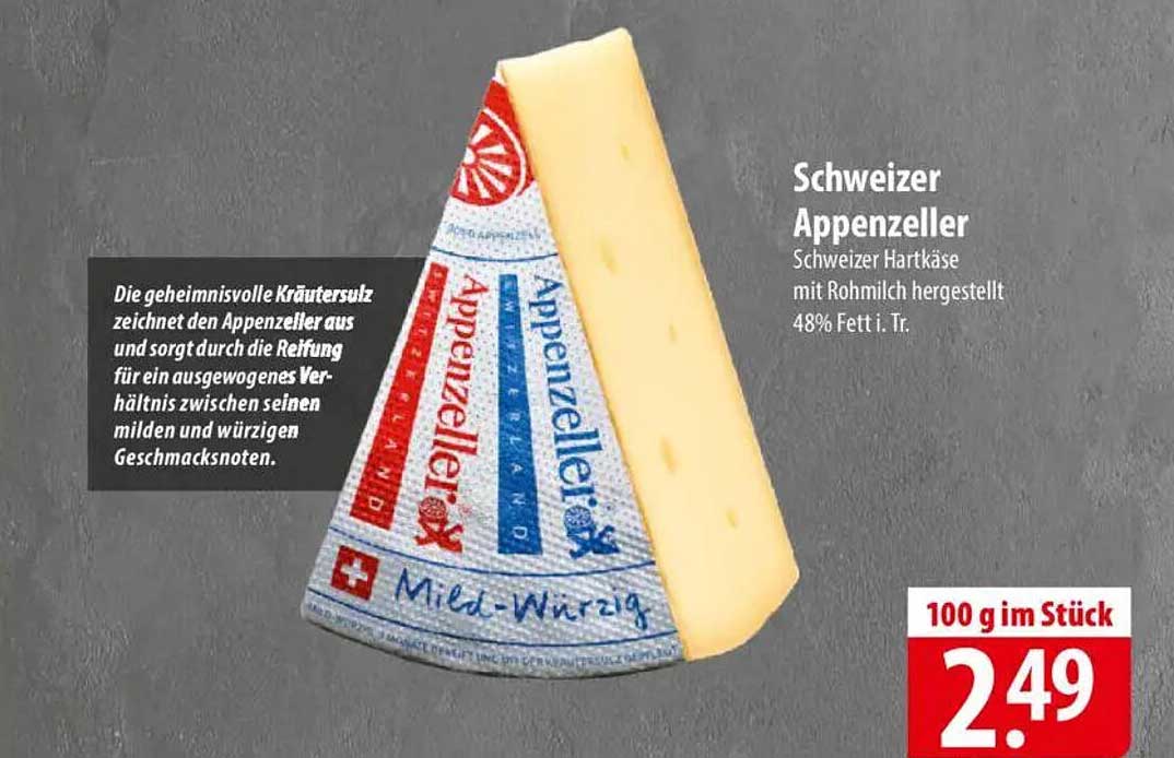 Schweizer Appenzeller - Herz des Käsegenusses