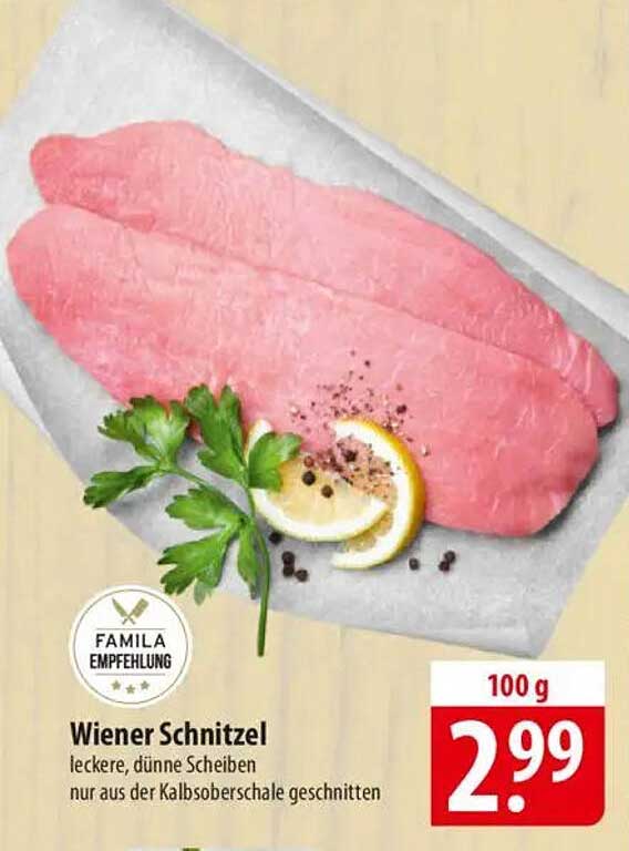 Wiener Schnitzel - leckere, dünne Scheiben