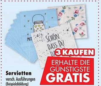 3 KAUFEN ERHALTE DIE GÜNSTIGSTE GRATIS