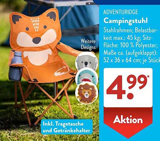 ADVENTURIDGE Campingstuhl