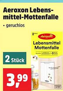 Aeroxon Lebensmittel-Mottenfalle - geruchlos