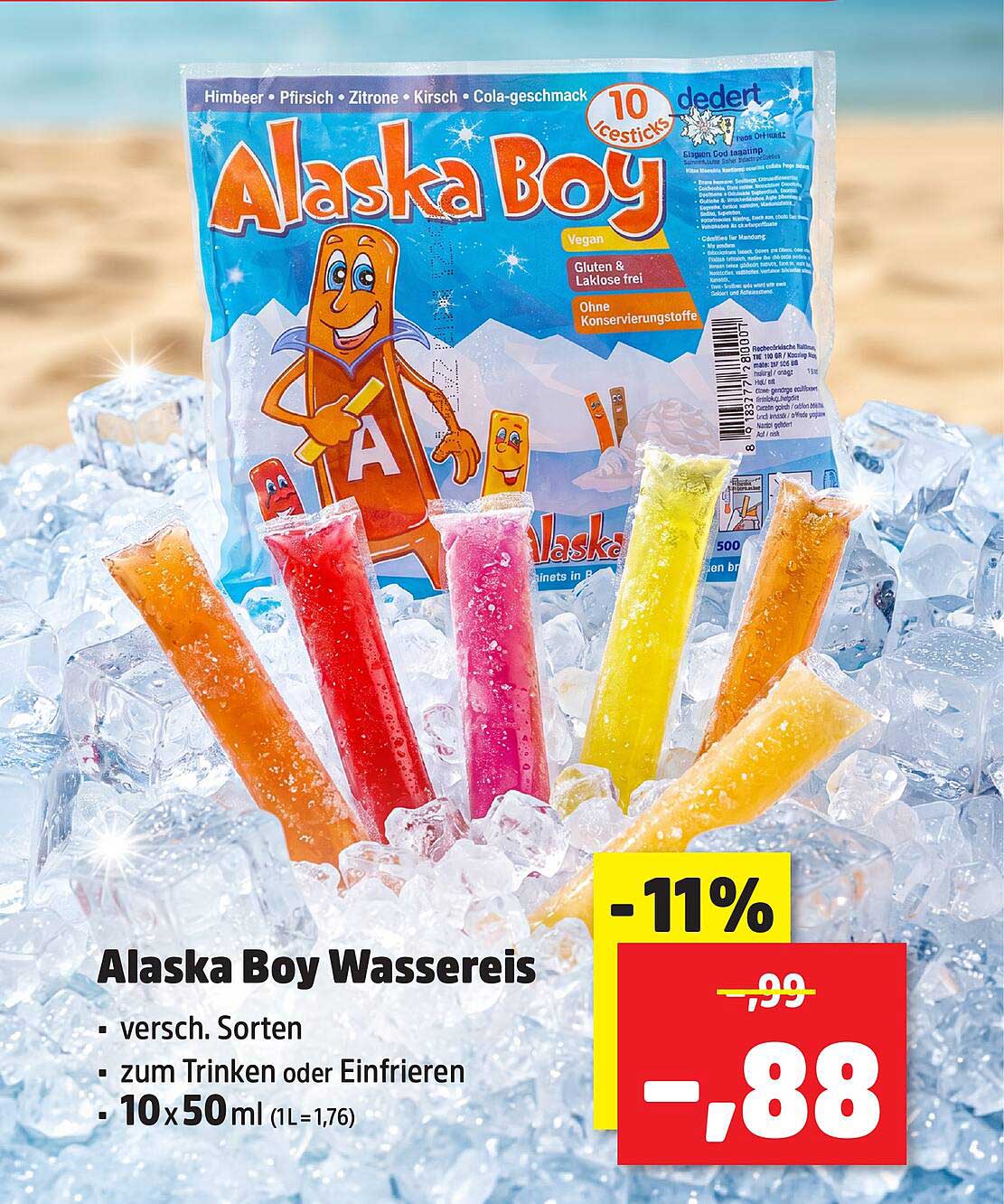 Alaska Boy Wassereis
