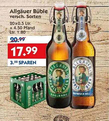 Allgäuer Büble versch. Sorten