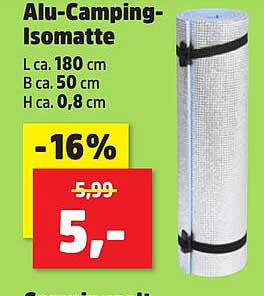 Alu-Camping-Isomatte