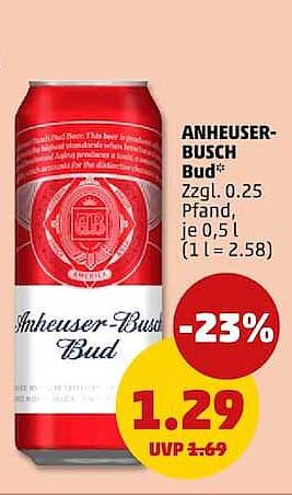 ANHEUSER-BUSCH Bud*