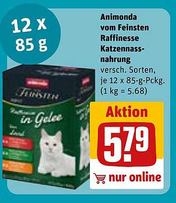 Animonda vom Feinsten Raffinesse Katzennassnahrung