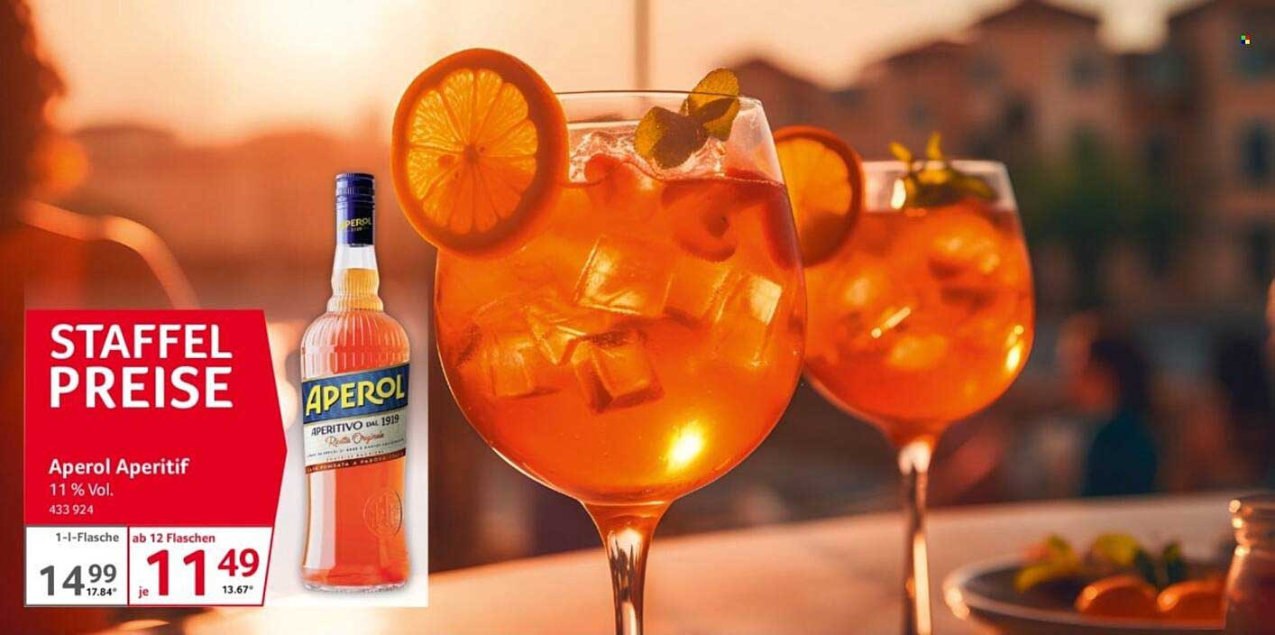 Aperol Aperitif 11% Vol. 433 924
