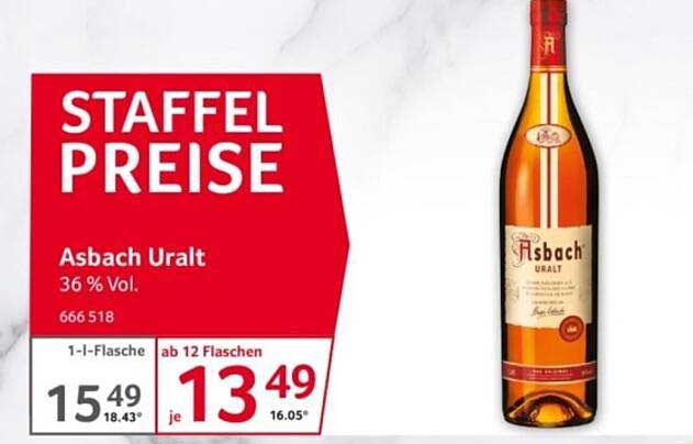 Asbach Uralt 36 % Vol.