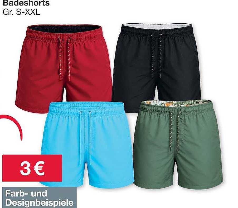 Badeshorts Gr. S-XXL