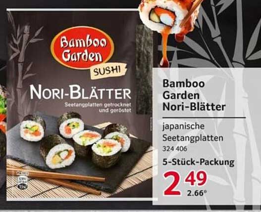 Bamboo Garden Nori-Blätter