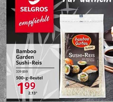 Bamboo Garden Sushi-Reis