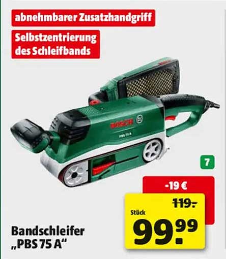 Bandschleifer „PBS 75 A“