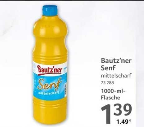 Bautz'ner Senf mittelscharf