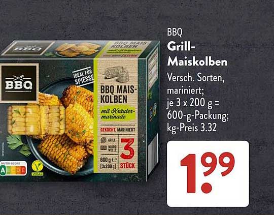 BBQ Grill-Maiskolben