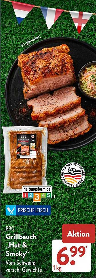 BBQ Grillbauch „Hot & Smoky“
