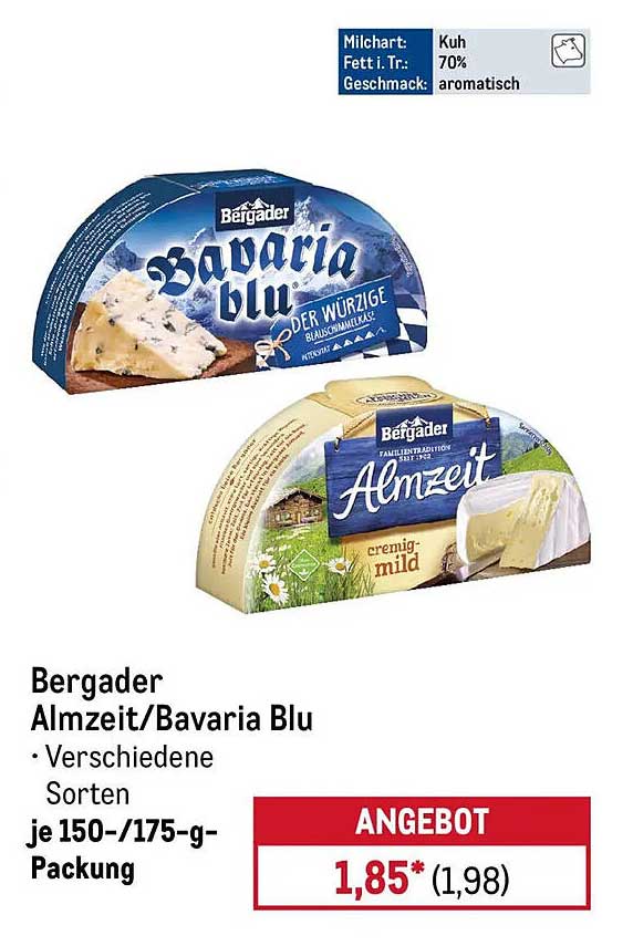 Bergader Almzeit/Bavaria Blu