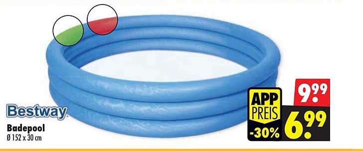 Bestway Budepool Ø 152 x 30 cm