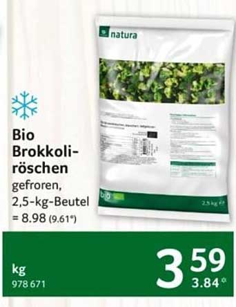 Bio Brokkoli-röschen