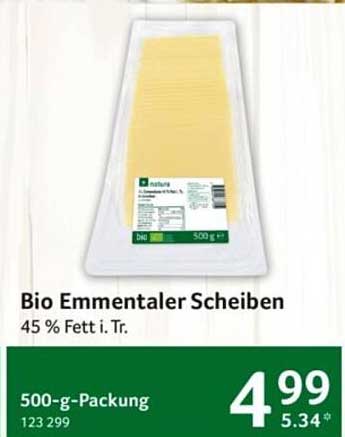 Bio Emmentaler Scheiben