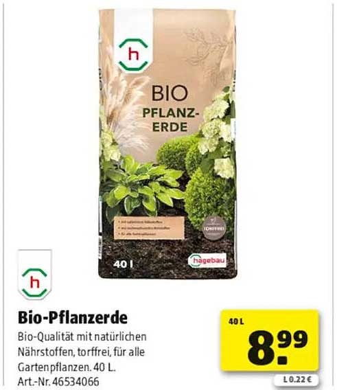 Bio-Pflanzerde