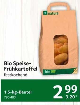Bio Speise-Frühkartoffel festkochend