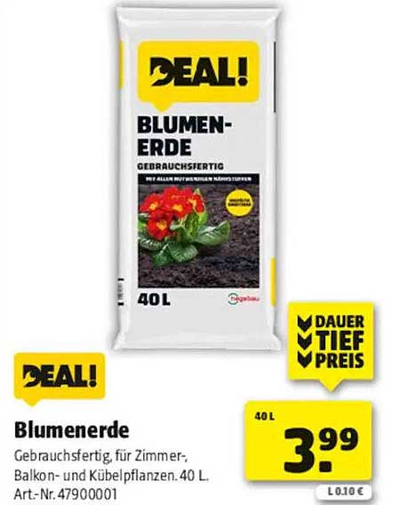 Blumenerde