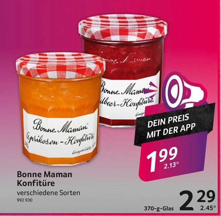 Bonne Maman Konfitüre verschiedene Sorten 370-g-Glas