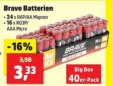 Brave Batterien