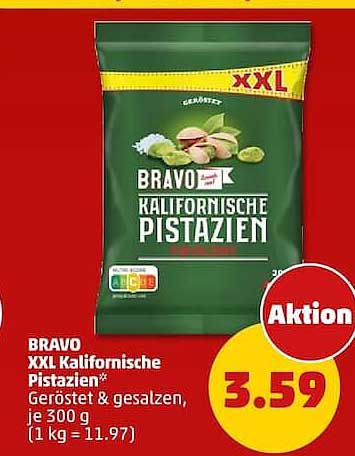 BRAVO XXL Kalifornische Pistazien