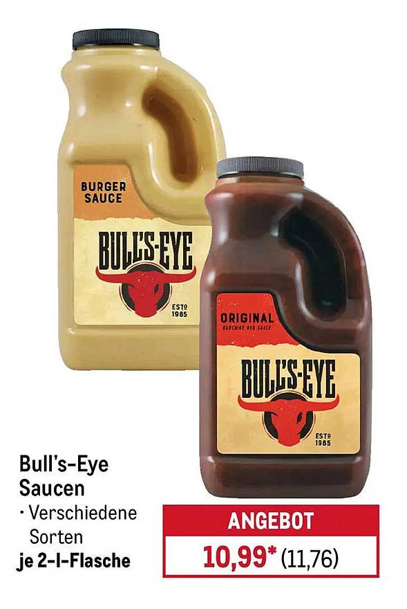Bull’s-Eye Saucen