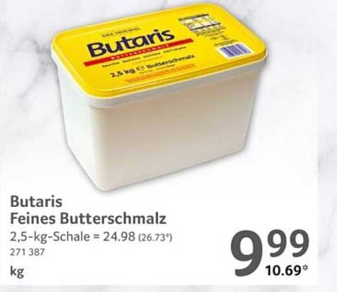 Butaris Feines Butterschmalz