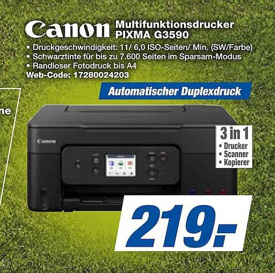 Canon Multifunktionsdrucker PIXMA G3590