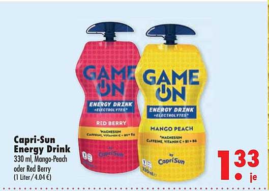 Capri-Sun Energy Drink
