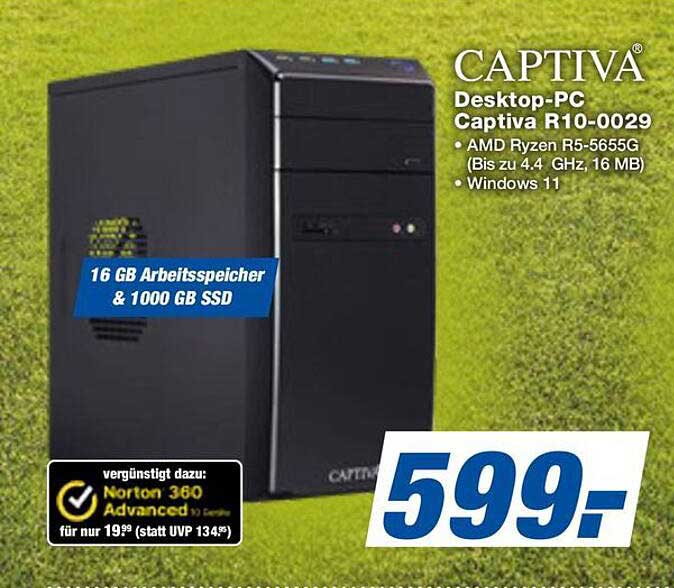 CAPTIVA Desktop-PC Captiva R10-0029