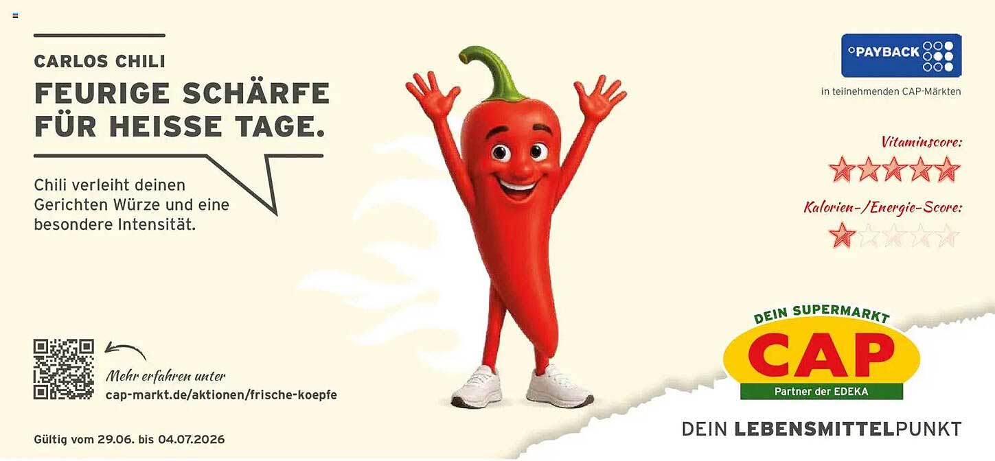 CARLOS CHILI FEURIGE SCHÄRFE FÜR HEISSE TAGE.