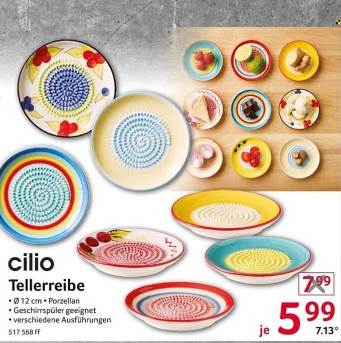 cilio Tellerreibe
