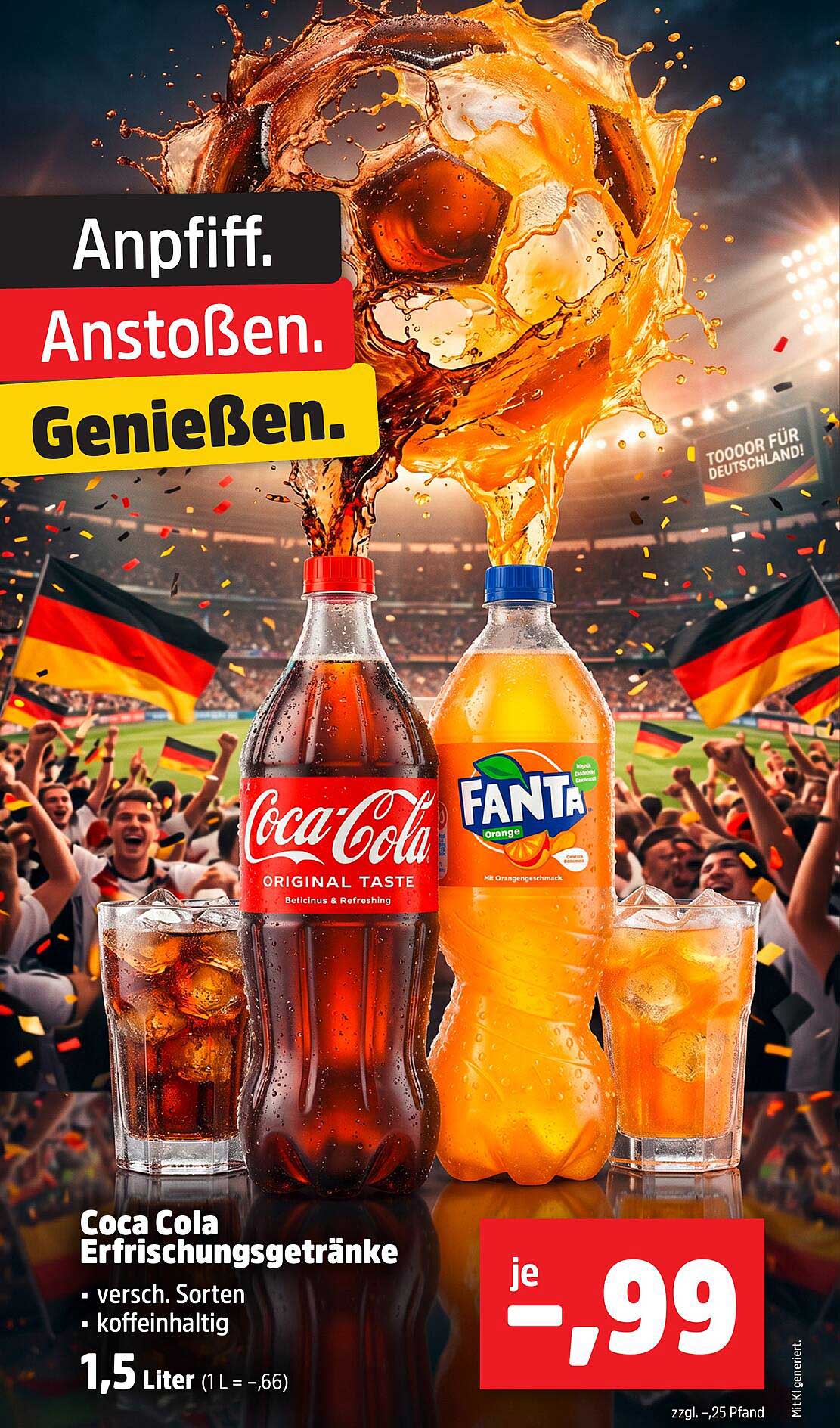 Coca Cola Erfrischungsgetränke